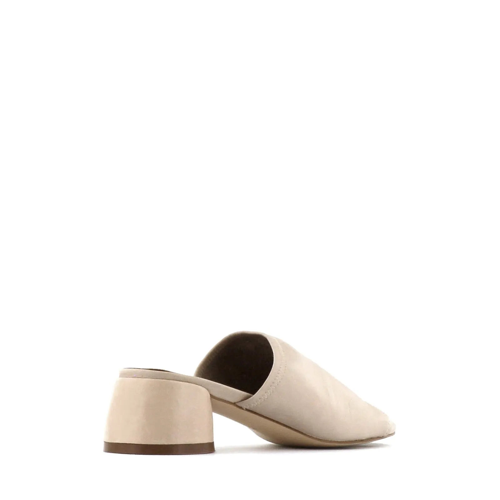 FIO LEATHER BLOCK HEEL SANDALS