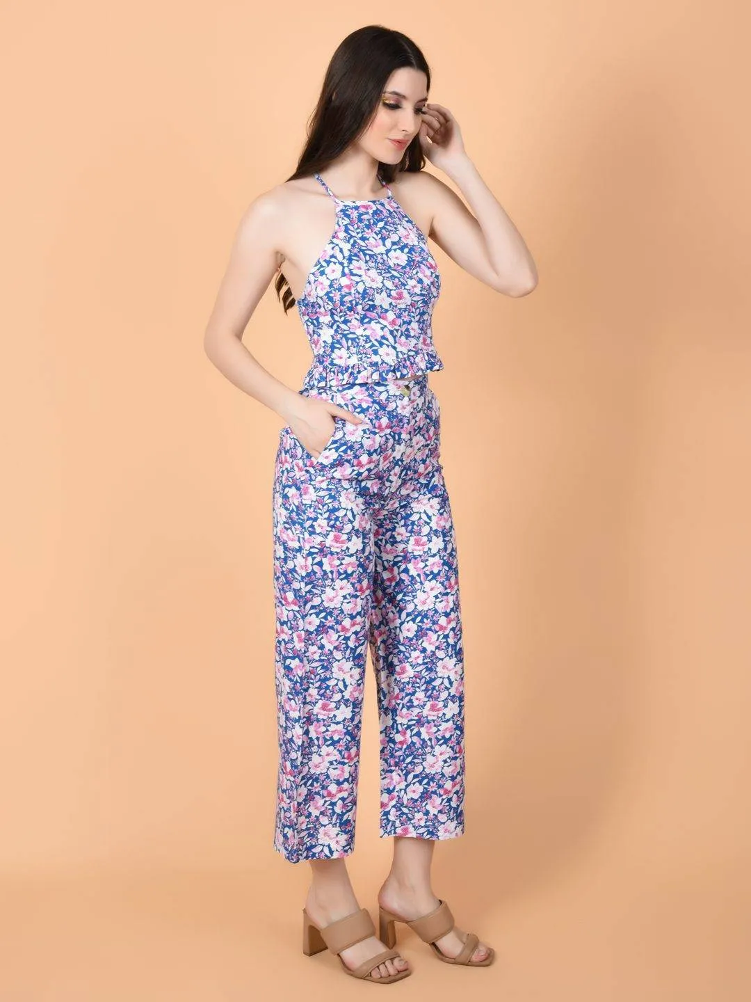 Flawless Trendy Floral Print Women Co-Ord Set | HAILY