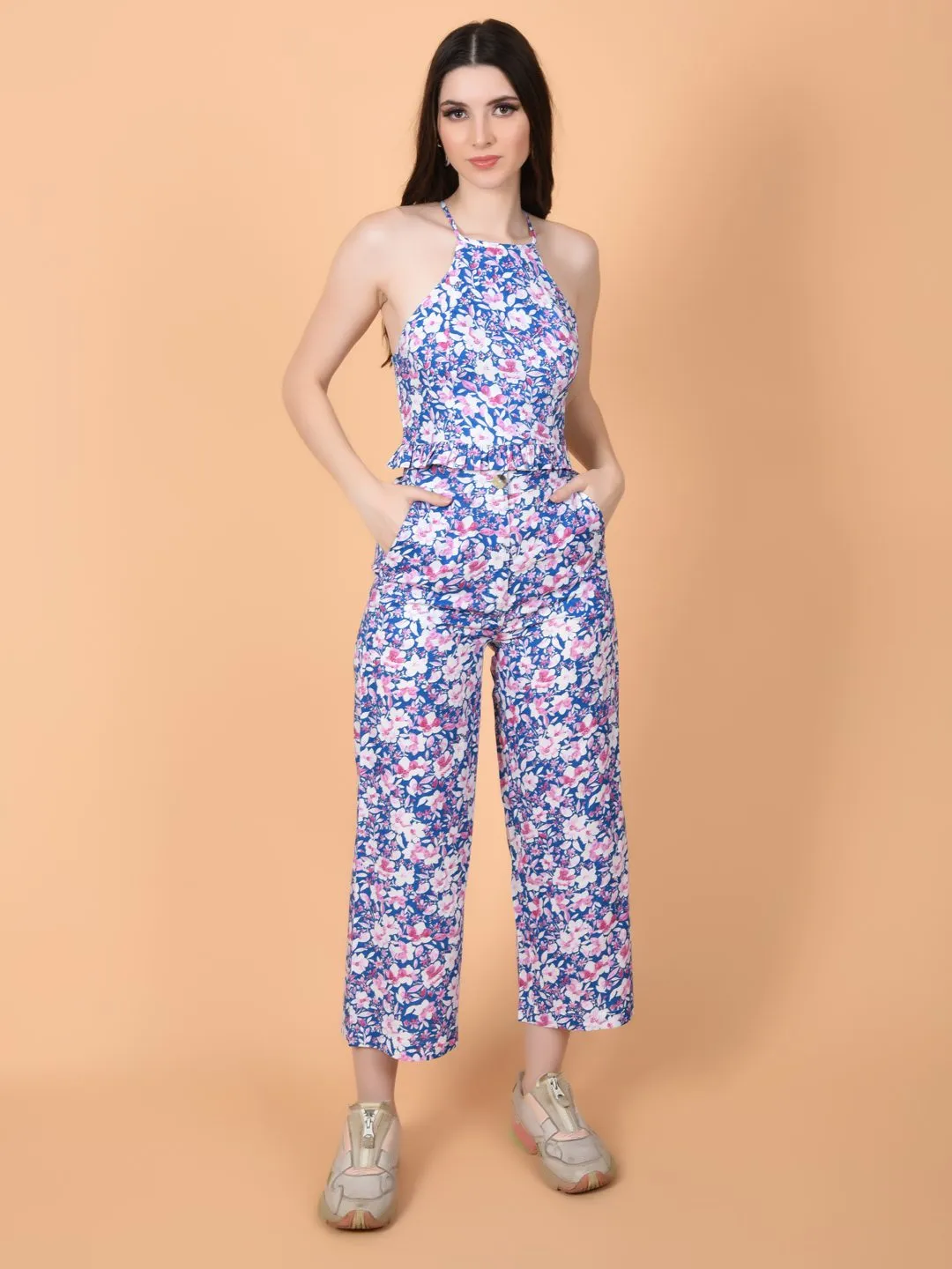 Flawless Trendy Floral Print Women Co-Ord Set | HAILY