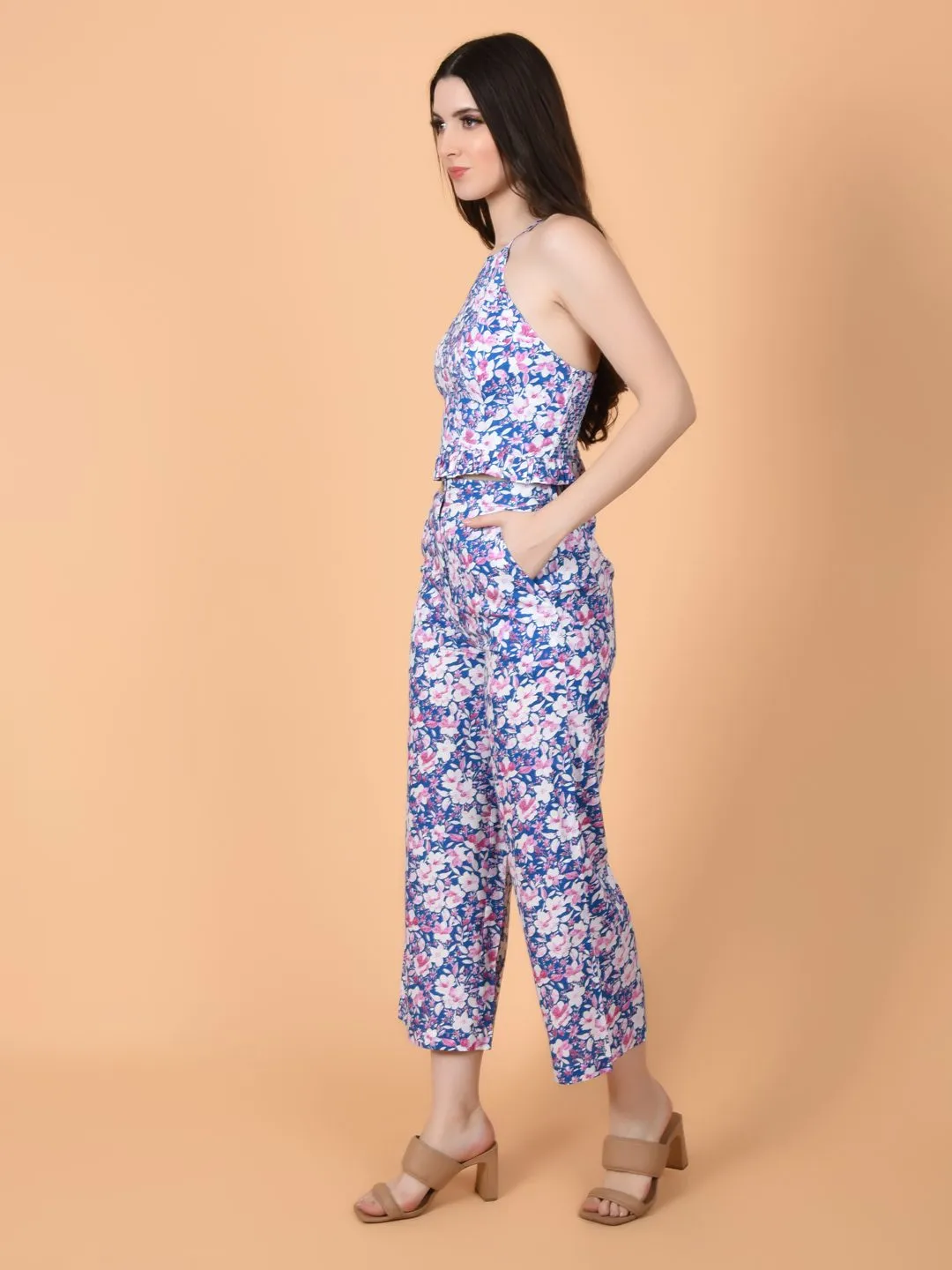 Flawless Trendy Floral Print Women Co-Ord Set | HAILY