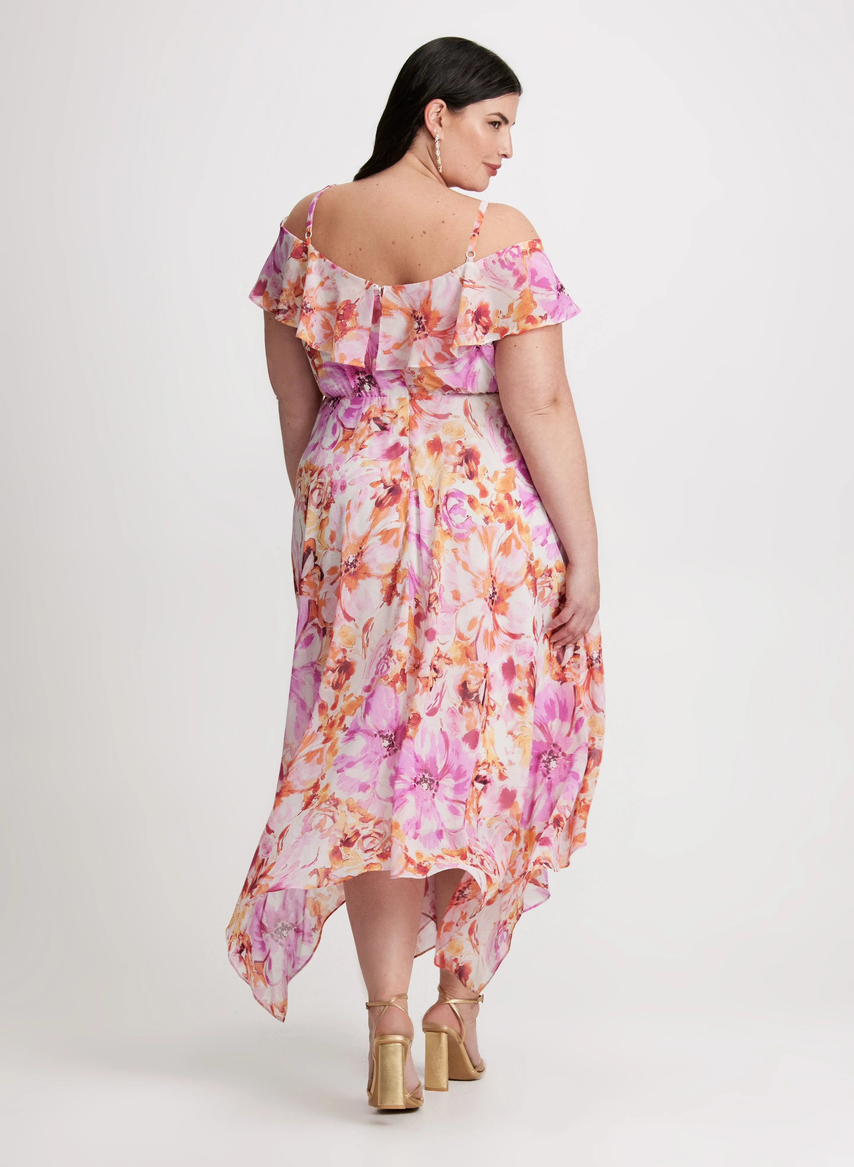 Floral Chiffon Dress
