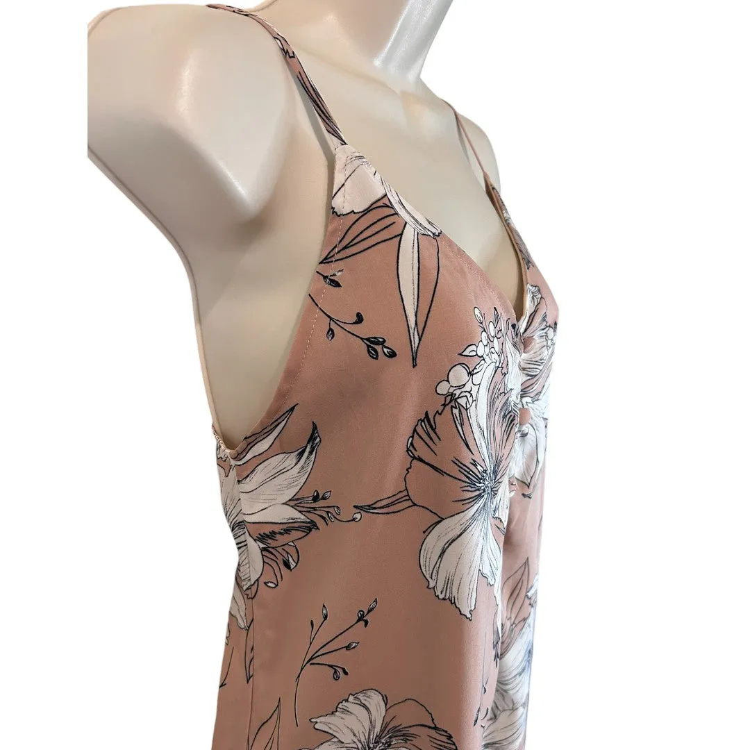 Floral Print Romper Spaghetti Strap V-Neck Summer Playsuit