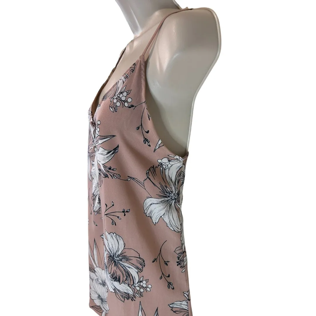 Floral Print Romper Spaghetti Strap V-Neck Summer Playsuit