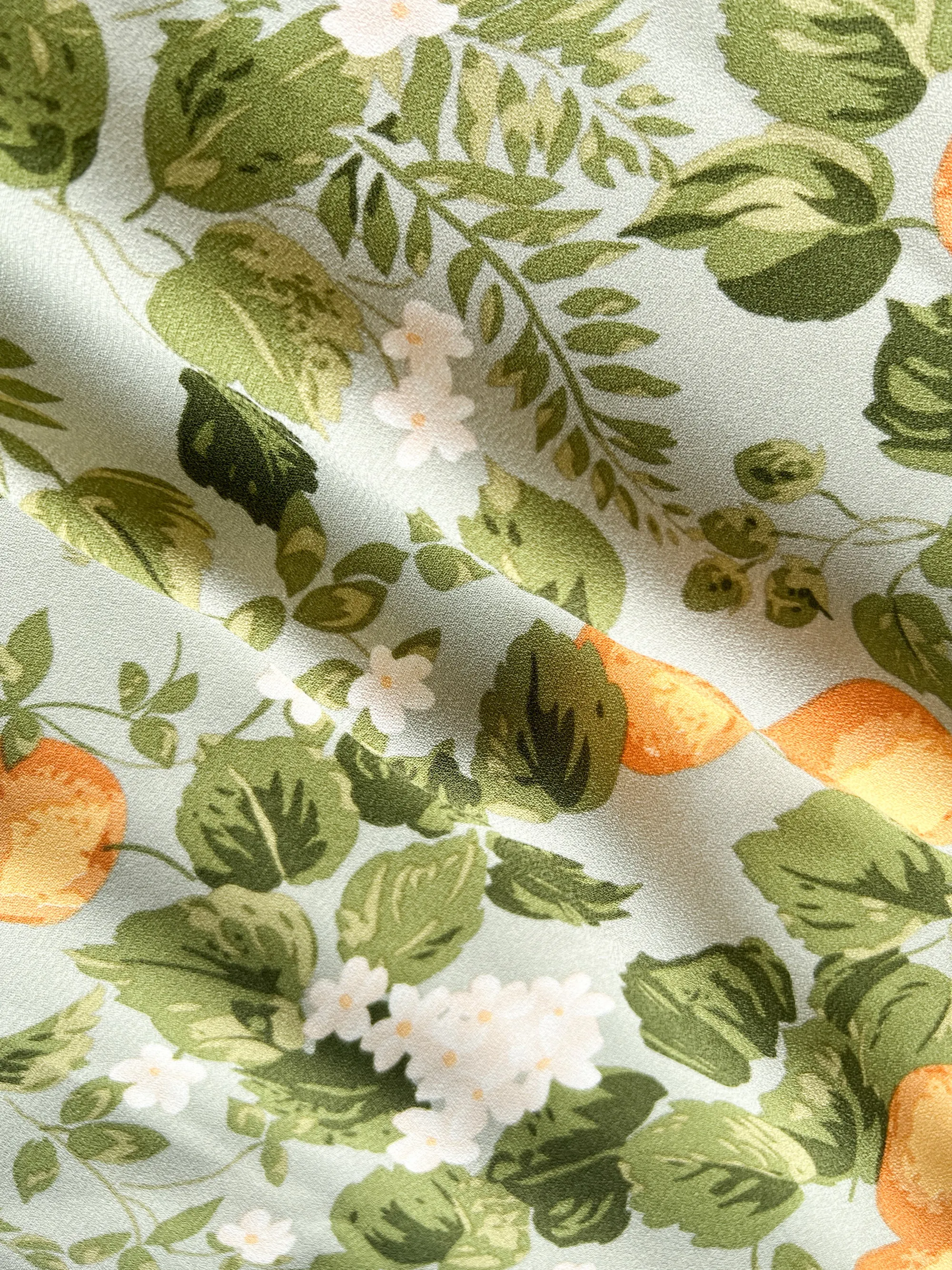 Florals Print Ruffle Trim Sleeveless Green Mini Dress