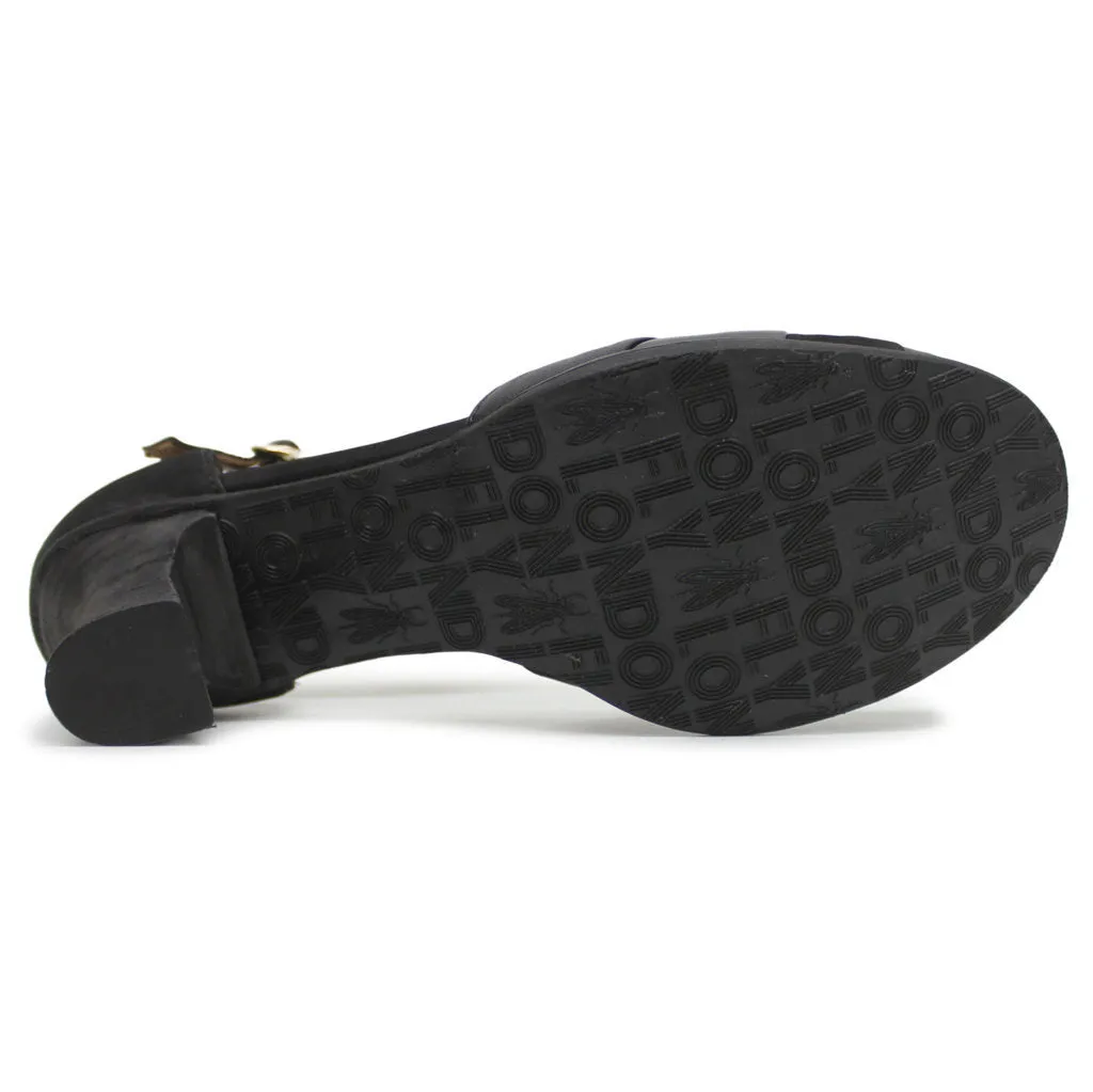 Fly London BESH087FLY Leather Women's Heels Shoes