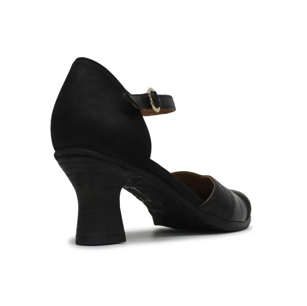 Fly London BESH087FLY Leather Women's Heels Shoes