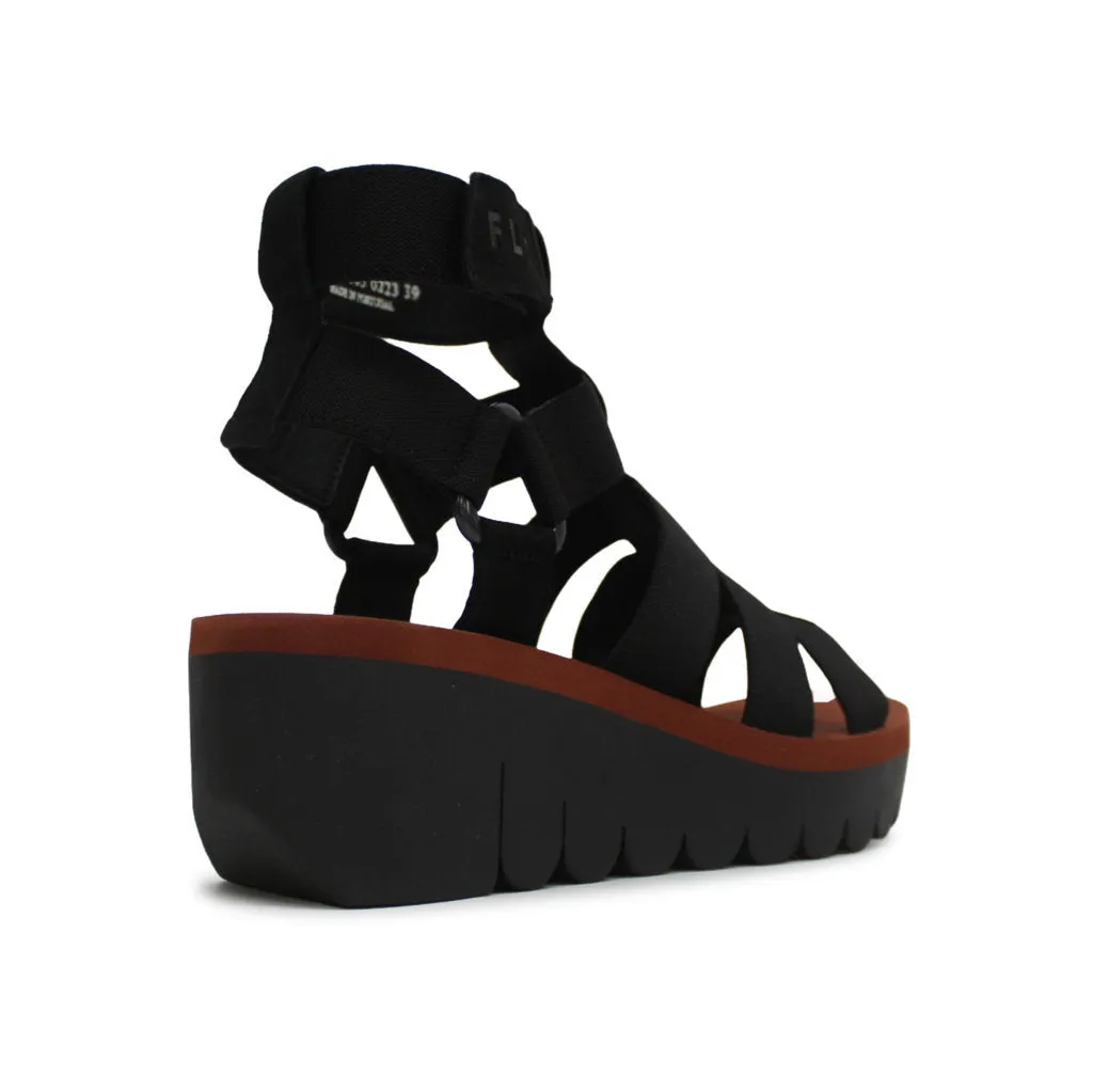 Fly London YUFI032FLY Leather Women's Slingback Sandals