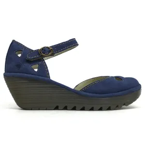 Fly London YUNA Cupido Leather Women's Ankle Strap Sandals