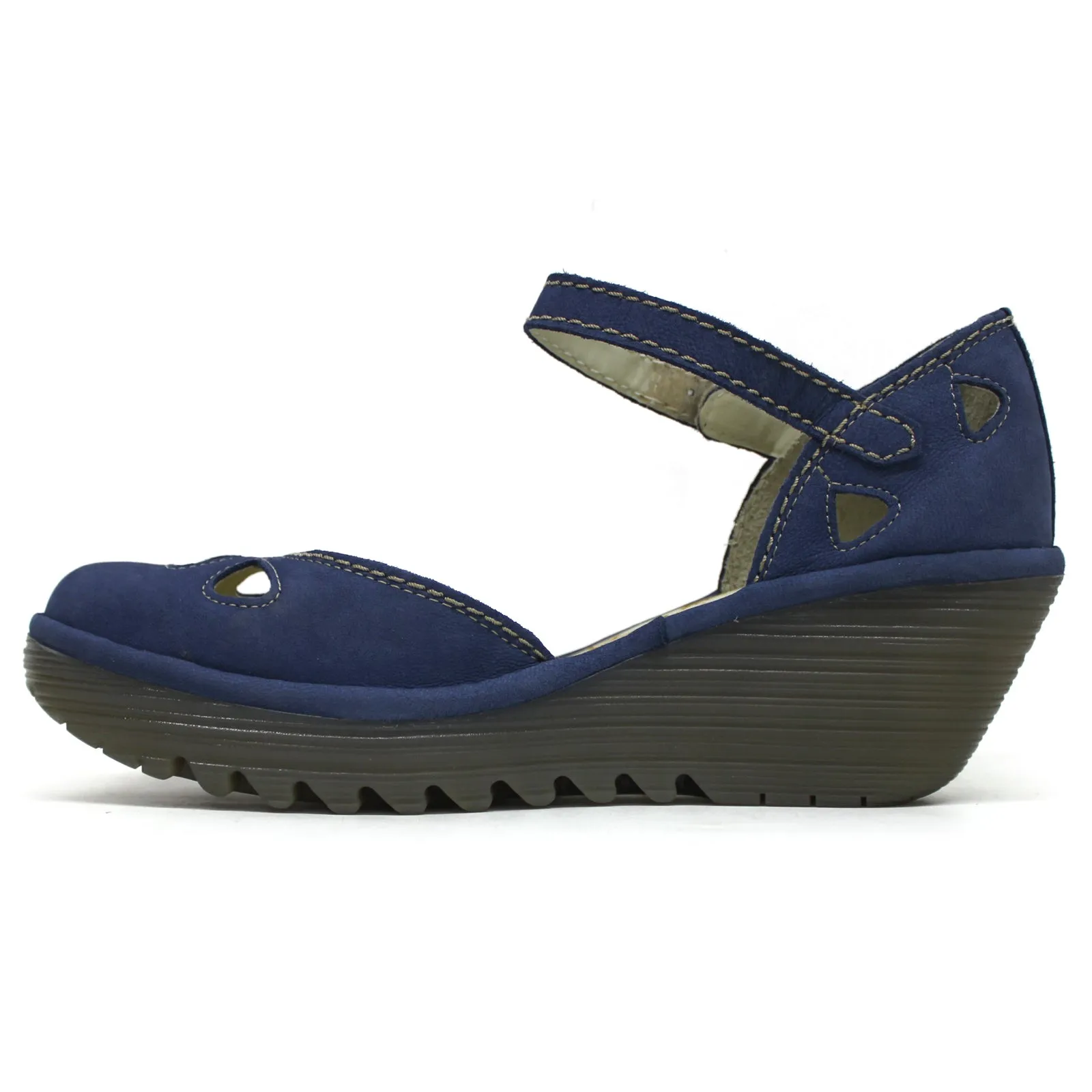 Fly London YUNA Cupido Leather Women's Ankle Strap Sandals