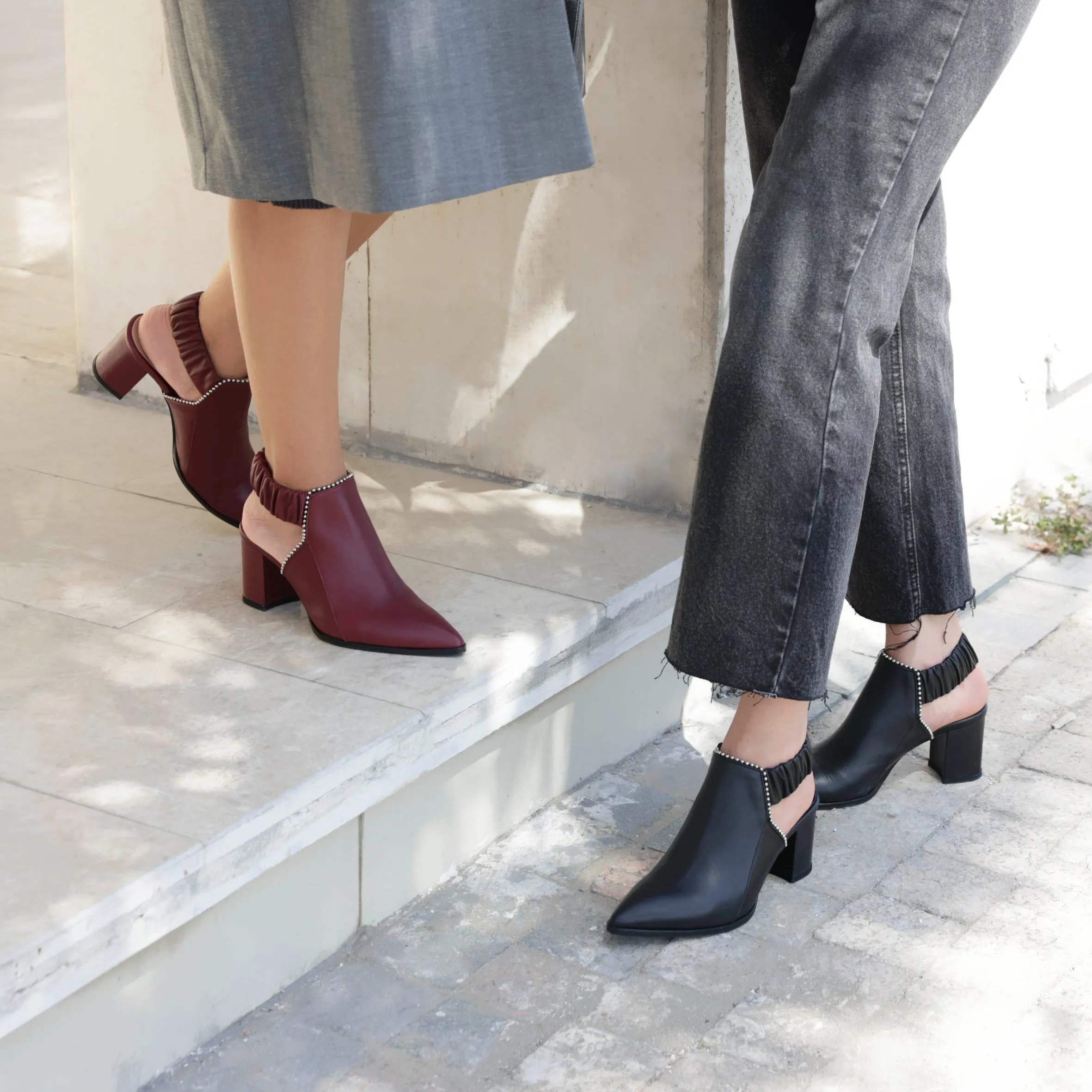 Fonda black heel