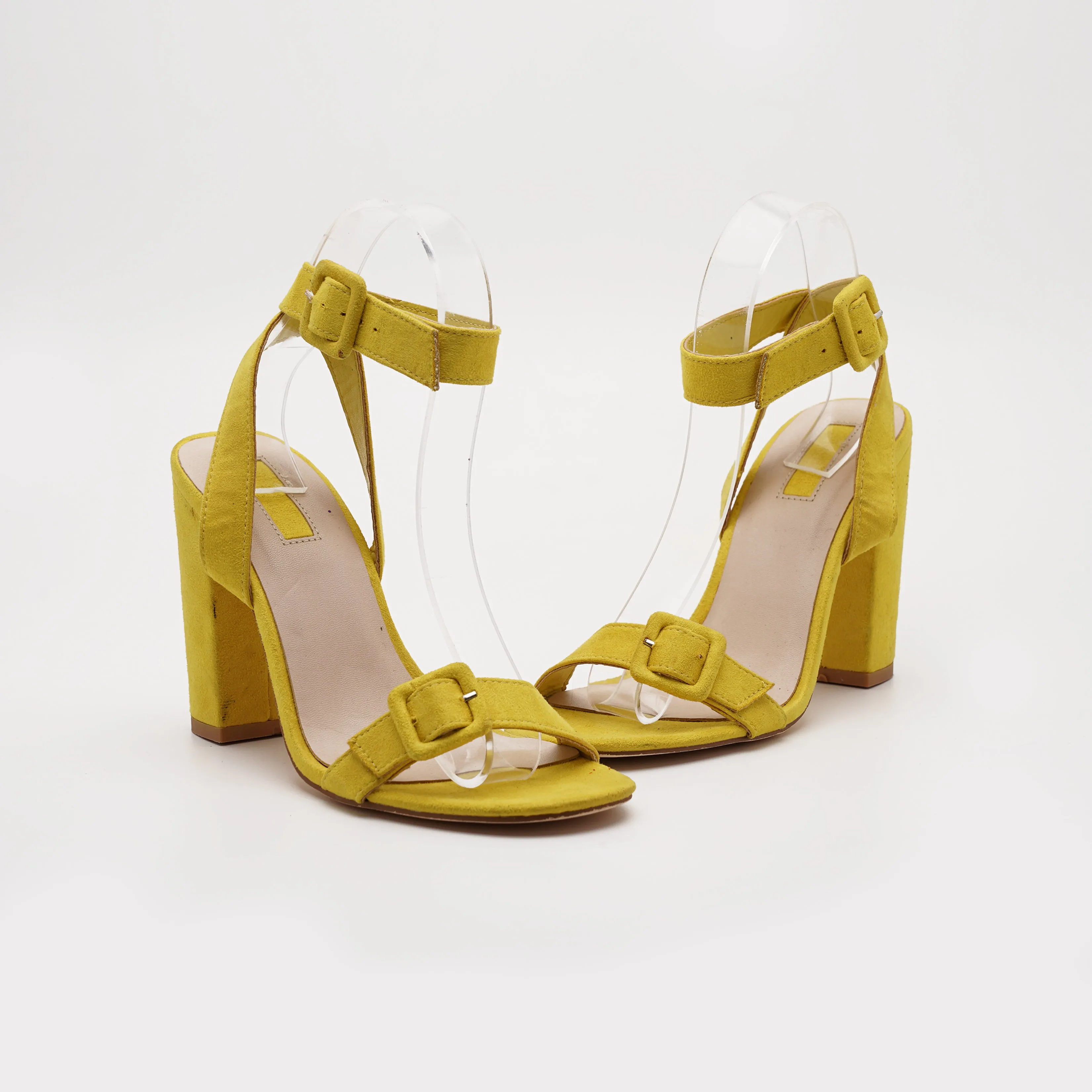 Forever Open Toe Block Heel