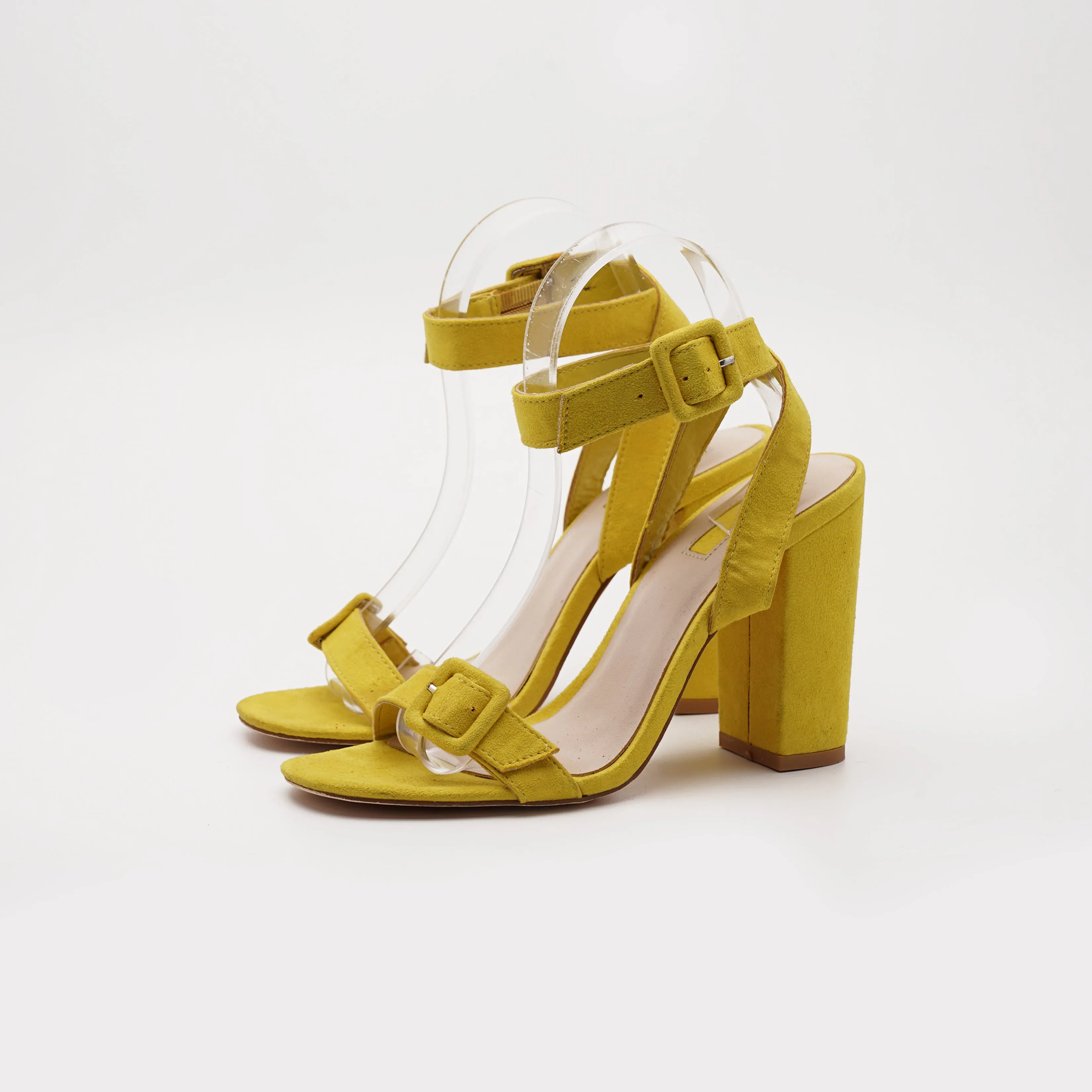 Forever Open Toe Block Heel