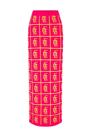 Gia Multicolor Knitted Skirt
