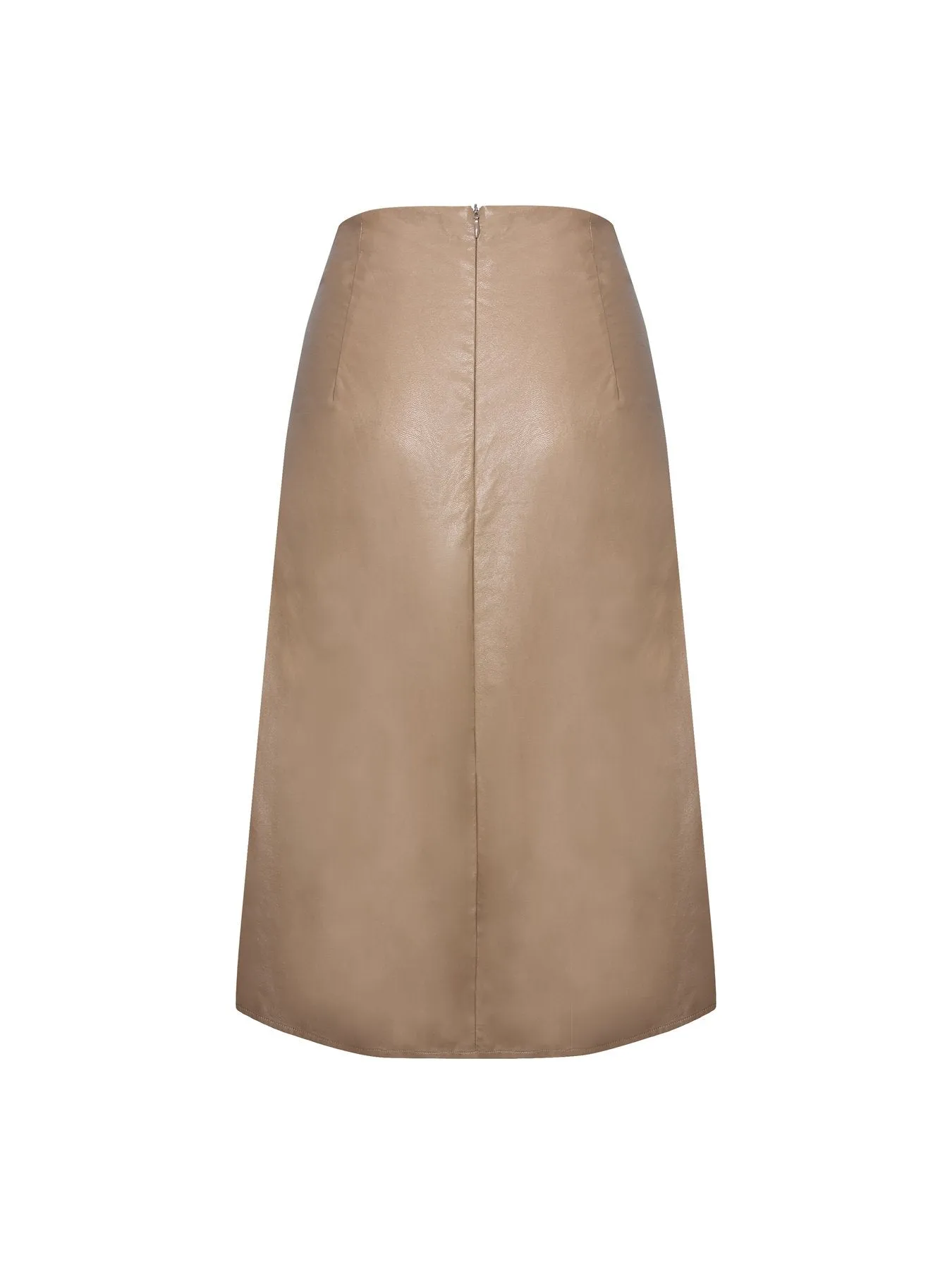 GIANNA FAUX LEATHER SKIRT