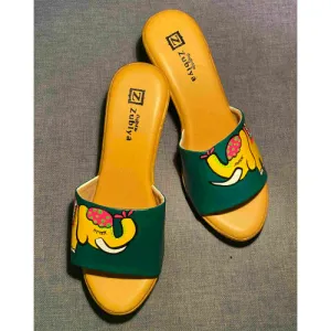 Green Elephant Wedges