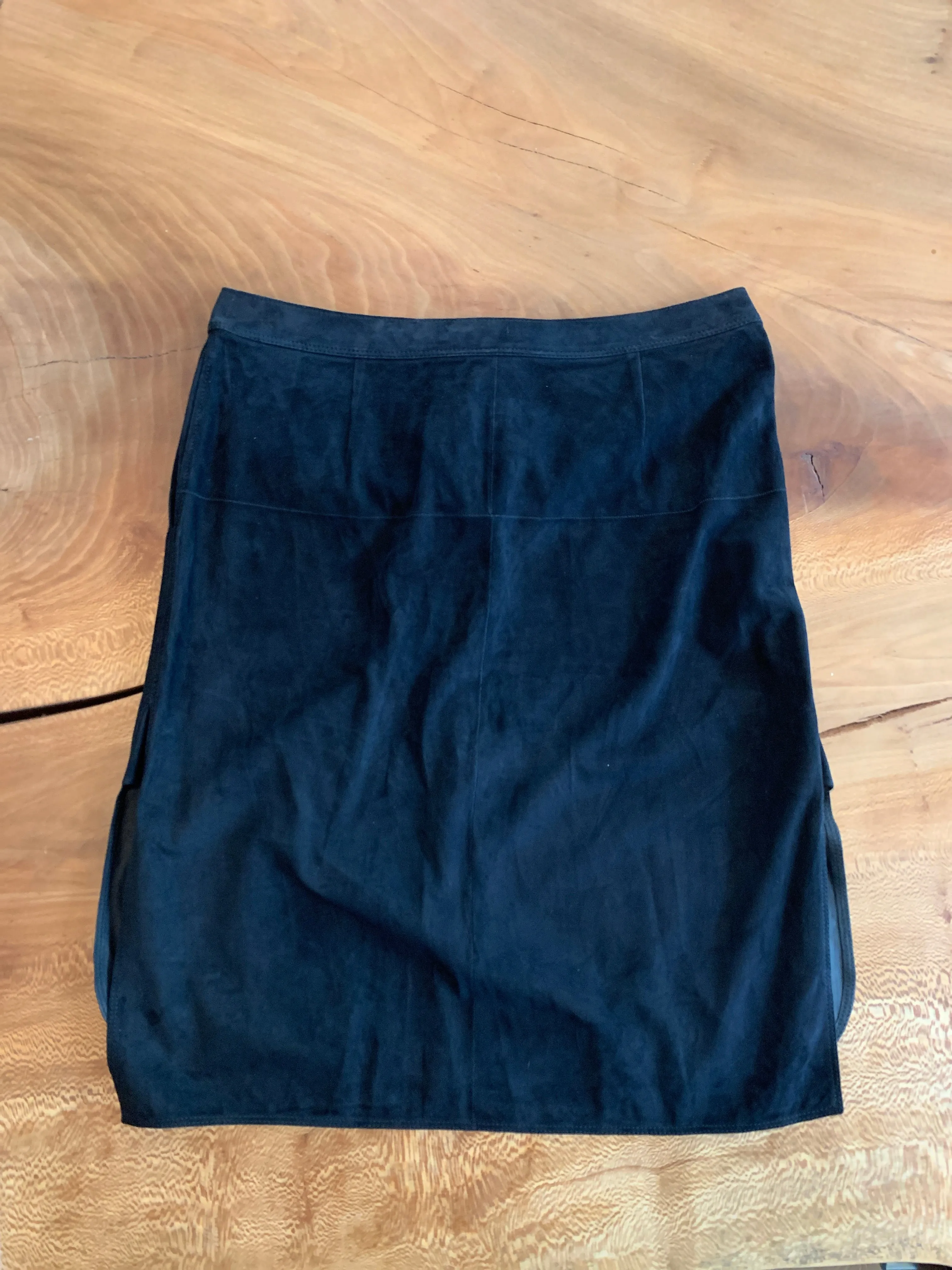 Hermès Suede Skirt