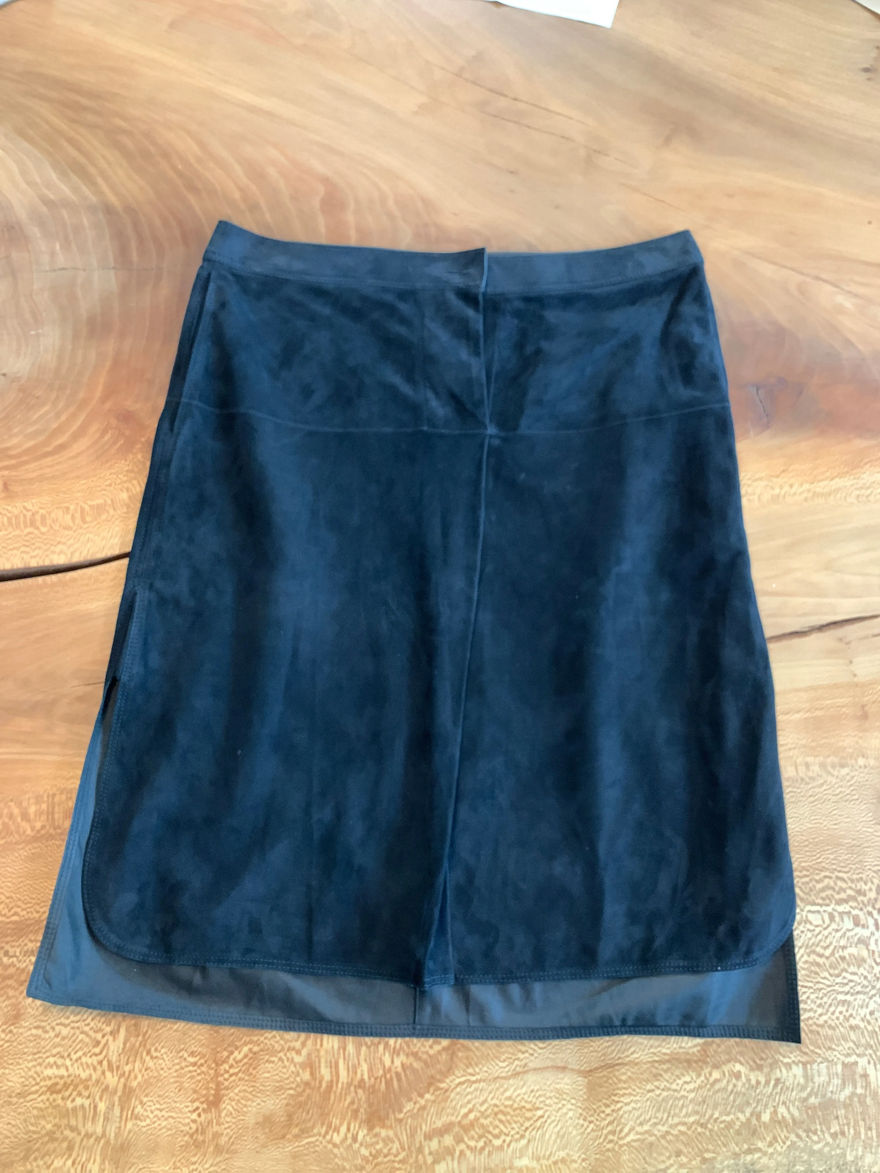 Hermès Suede Skirt