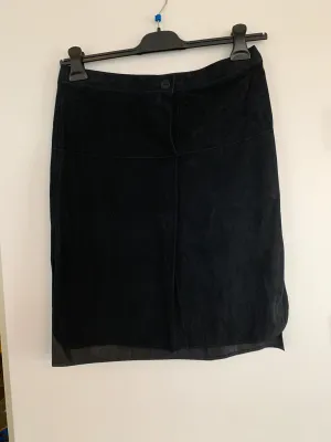 Hermès Suede Skirt