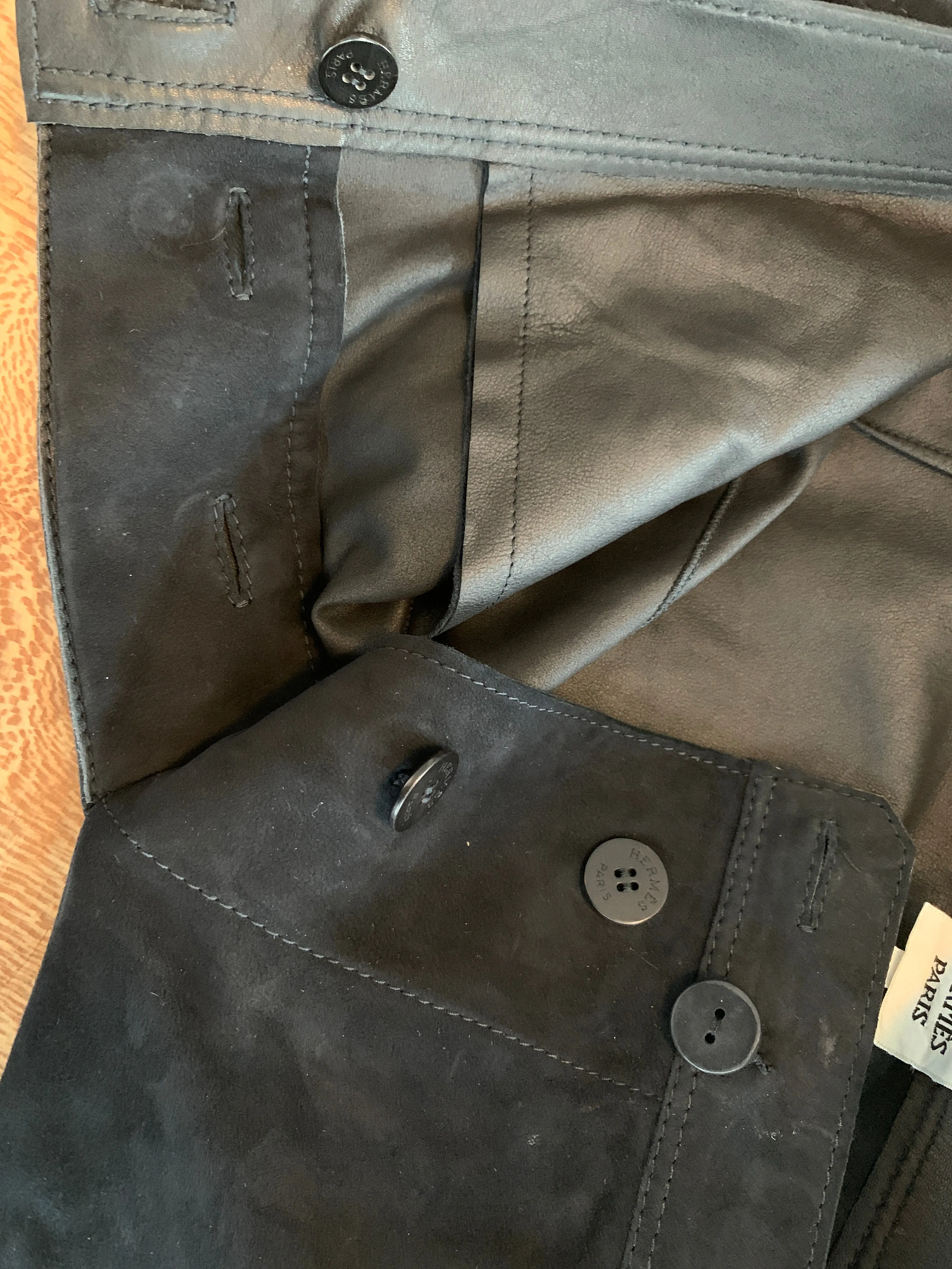 Hermès Suede Skirt
