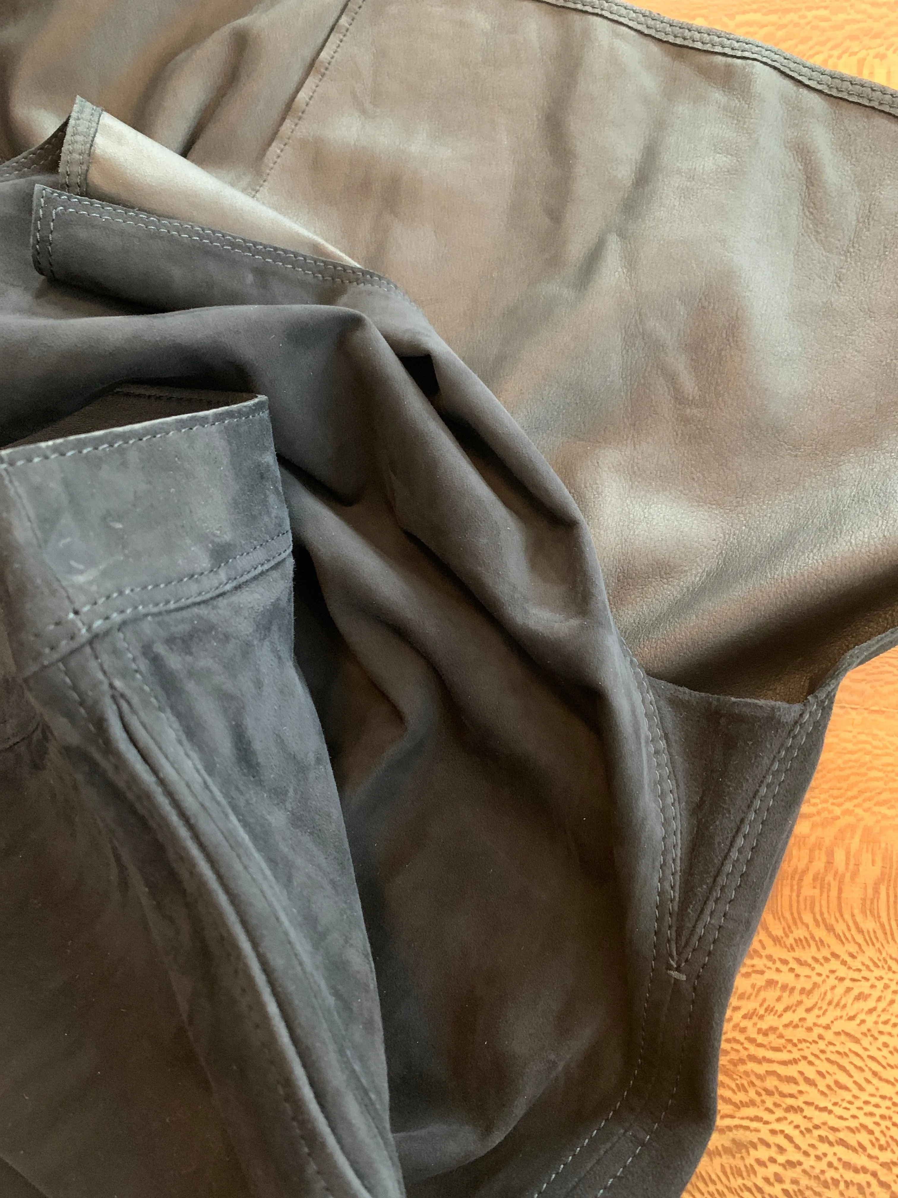 Hermès Suede Skirt
