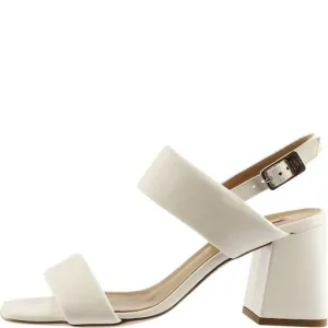 Hogl Creme Strap Block Heel Sandal|910650012