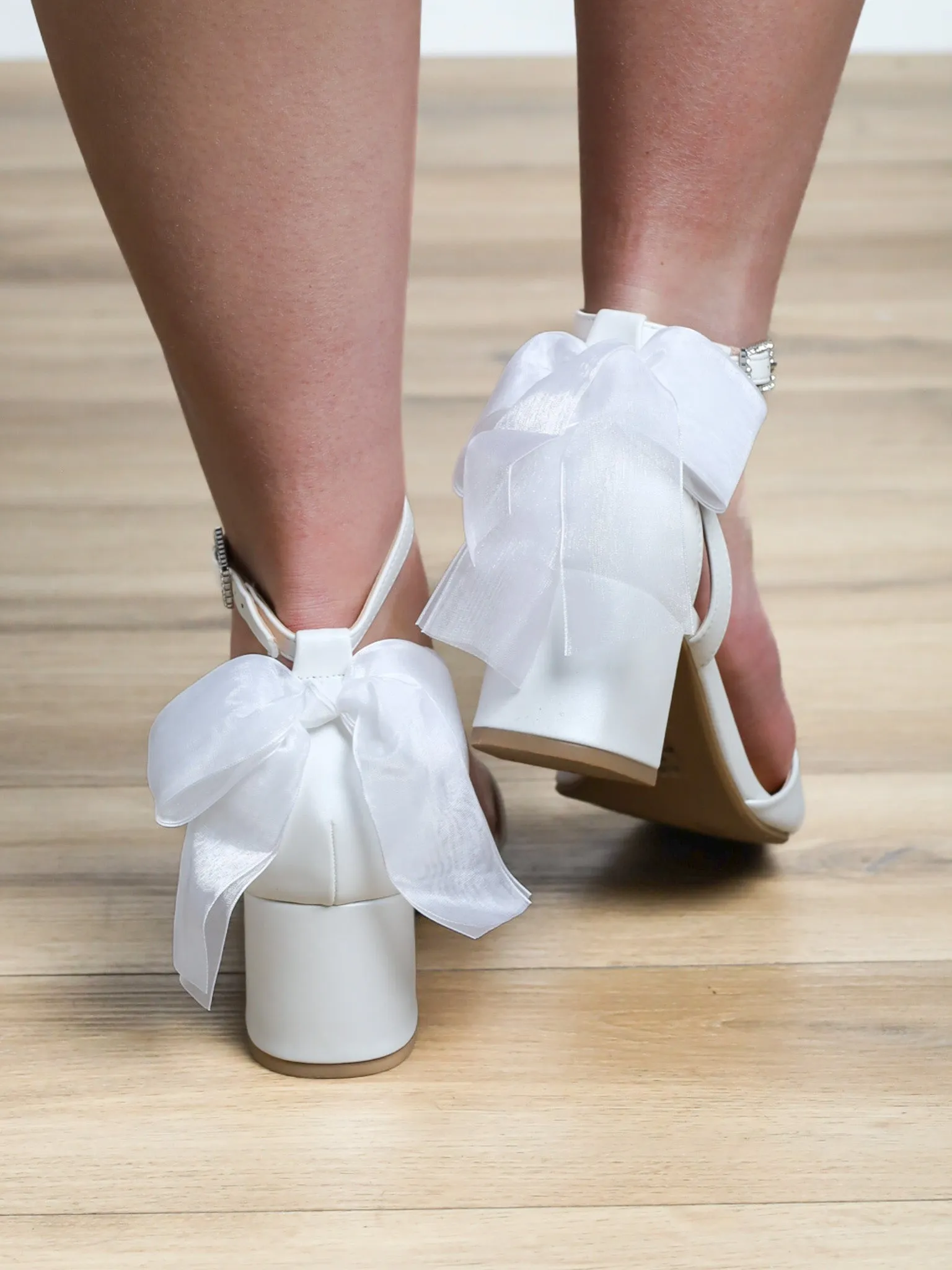 I'm Just A Girl Bow Detail Heel