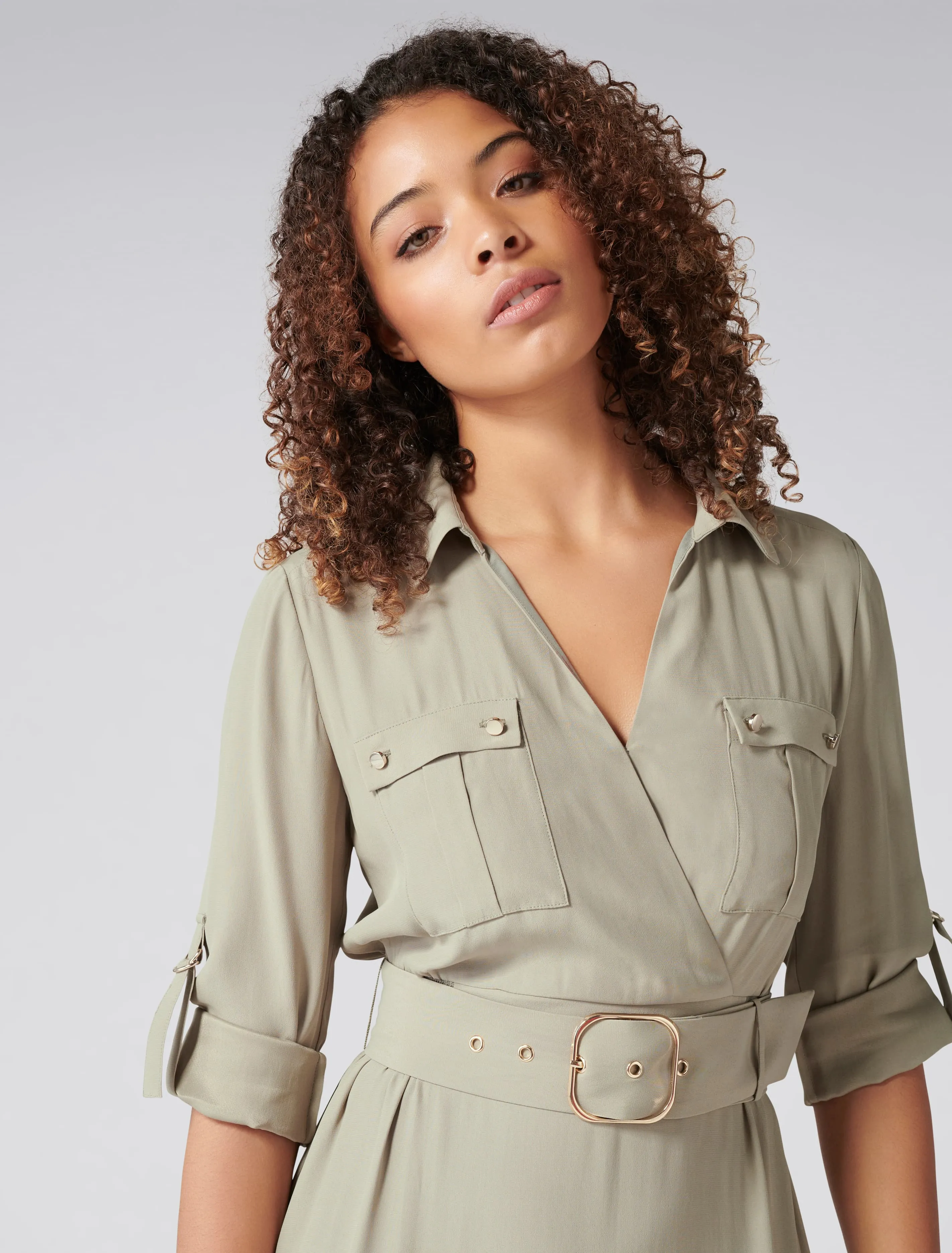 Imogen Safari Shirt Dress