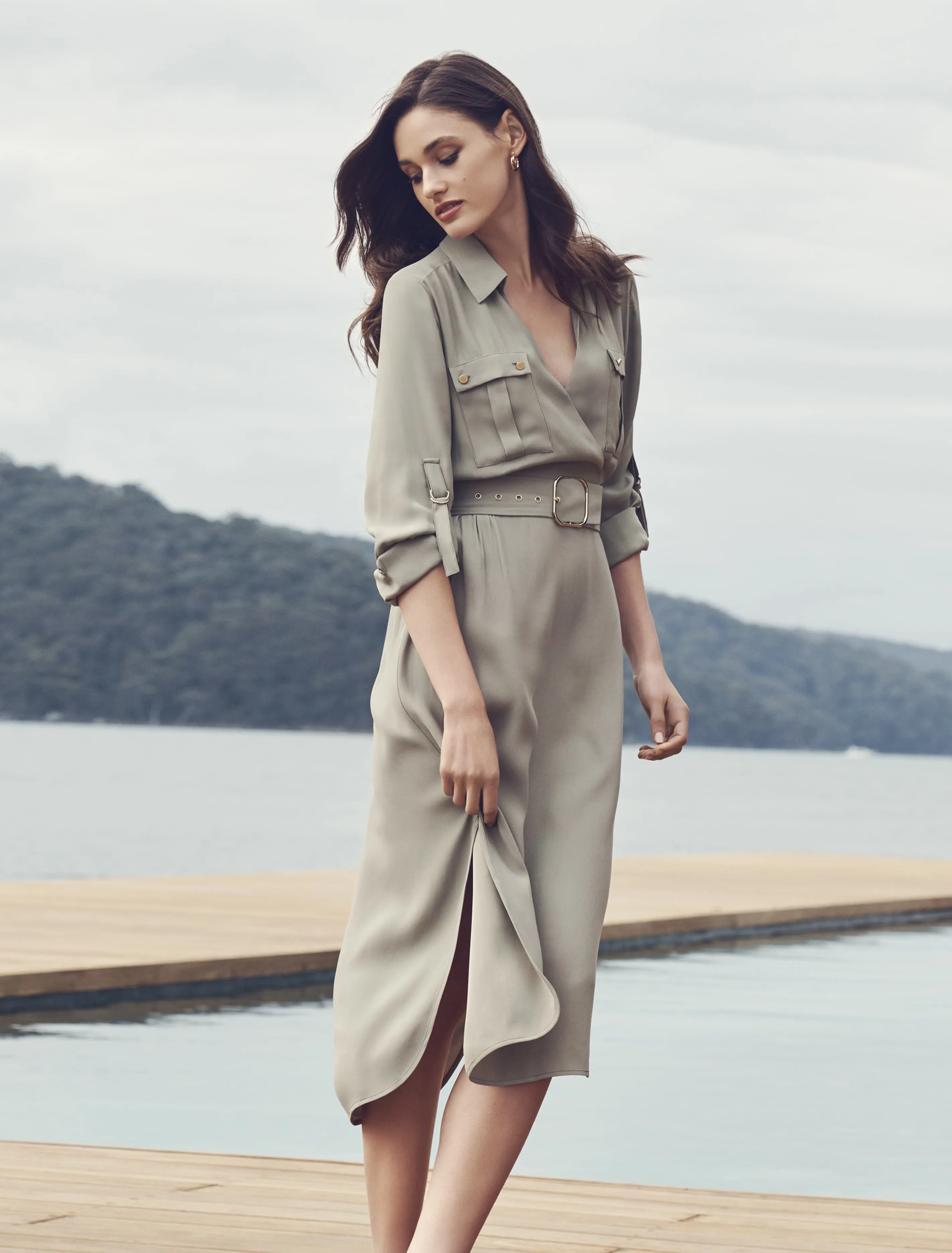 Imogen Safari Shirt Dress
