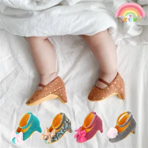 Infant Soft Bottom Court Heels