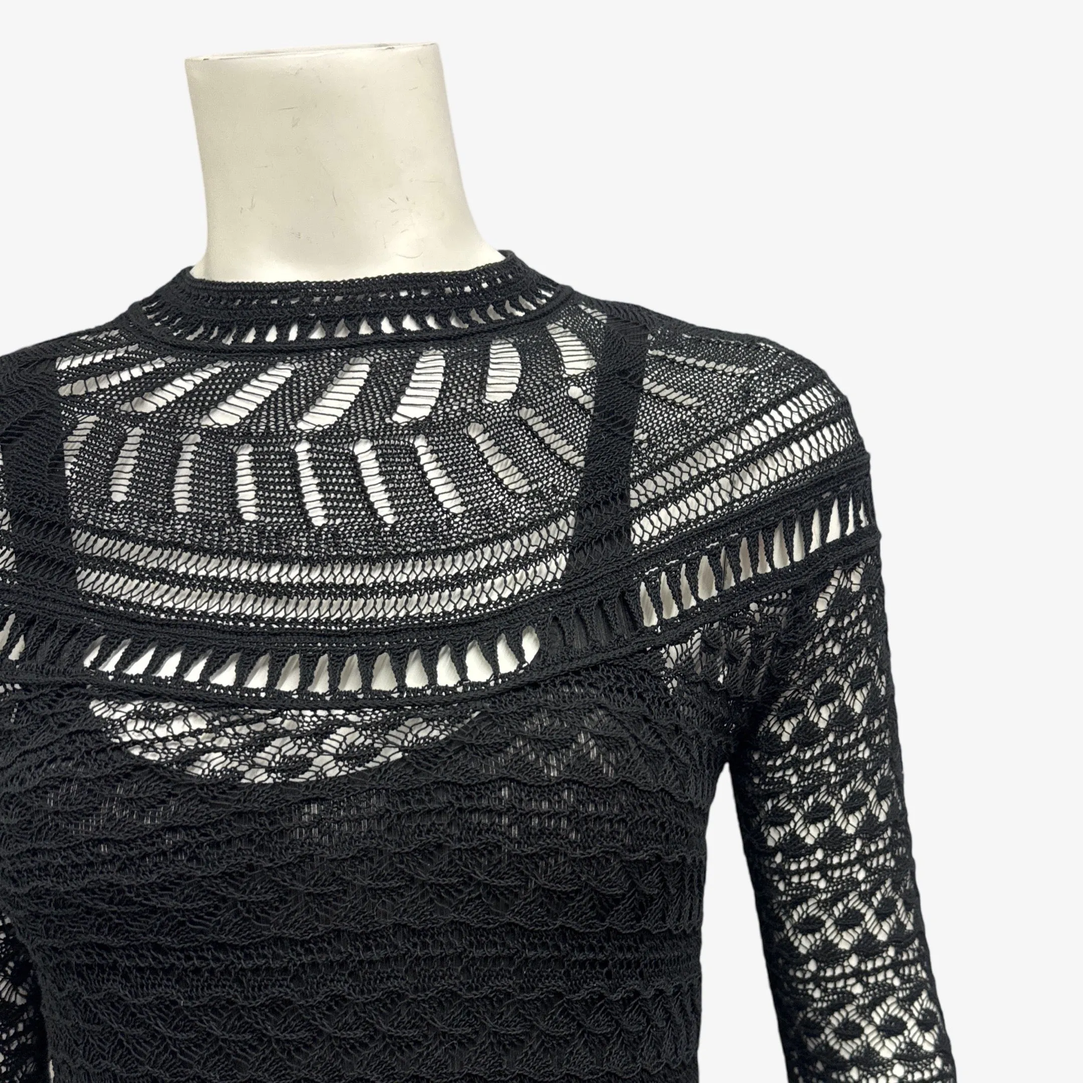 Isabel Marant Black Lace Dress