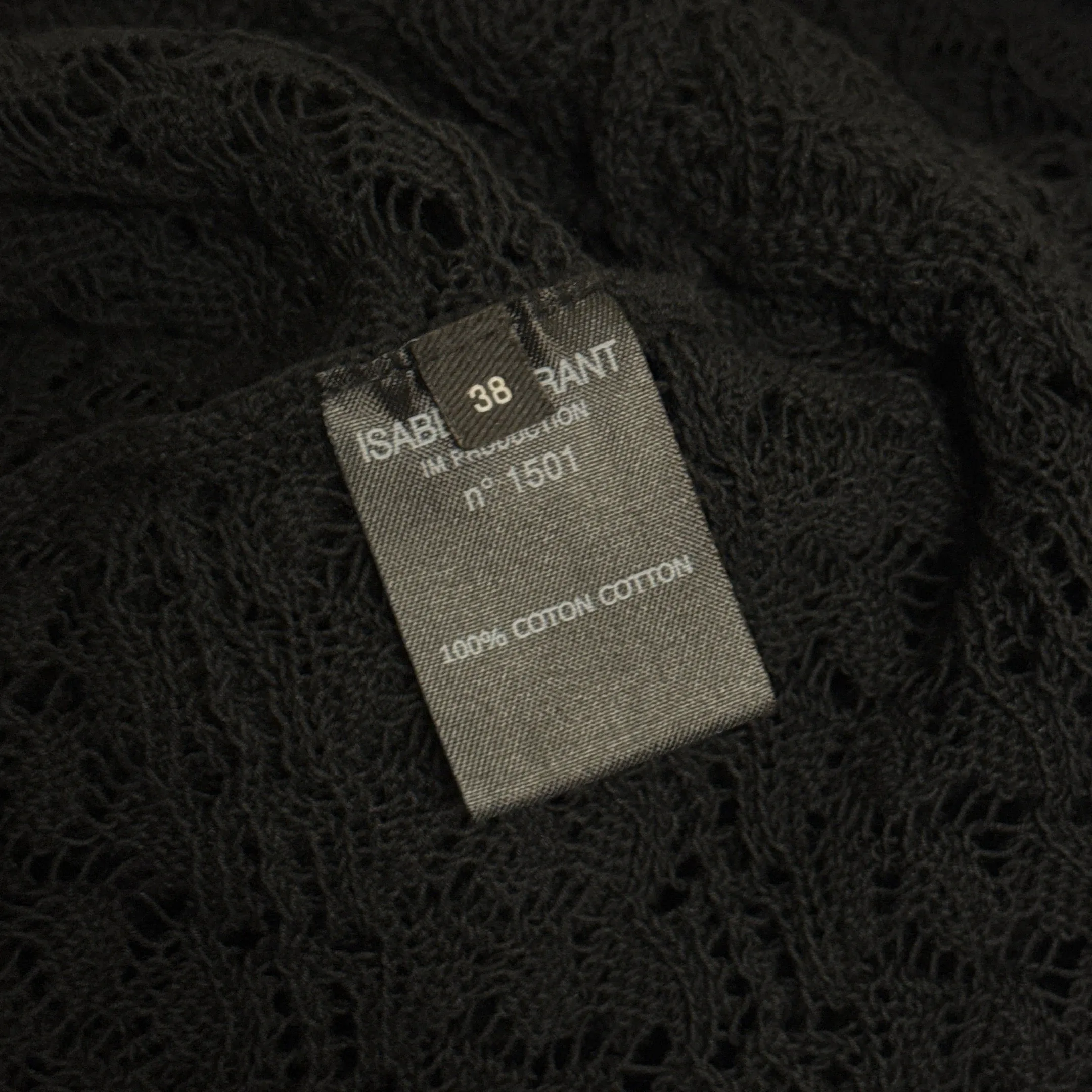 Isabel Marant Black Lace Dress