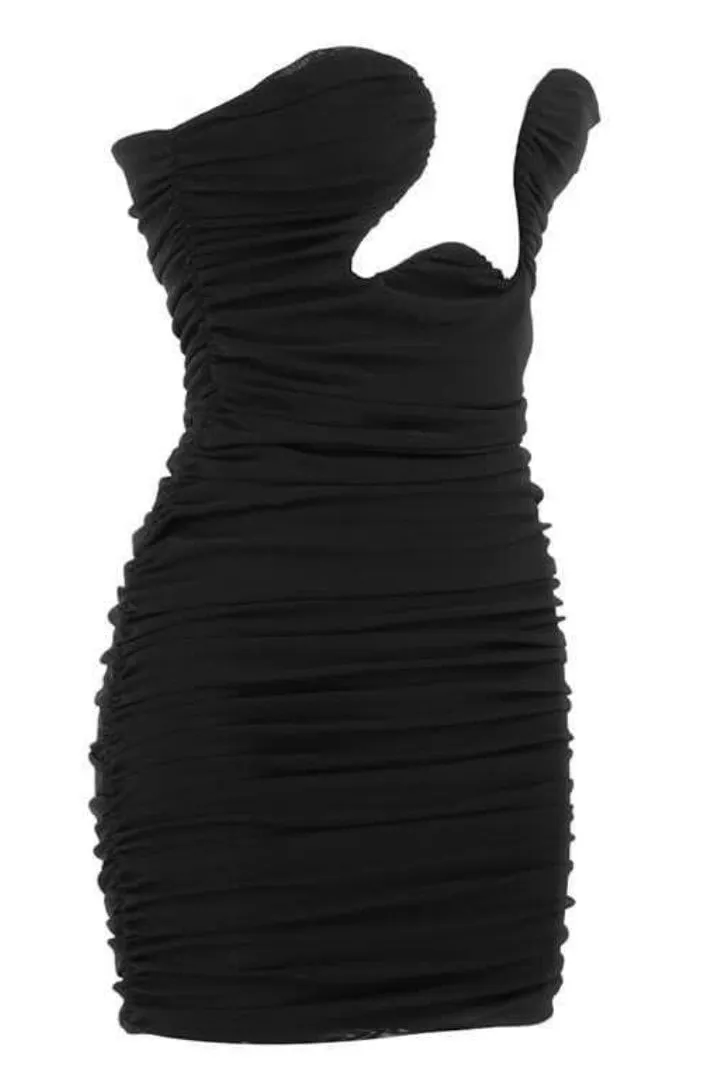 Jessica Bara Aaliyah Strapless Mini Dress As Seen On Giulia Nati