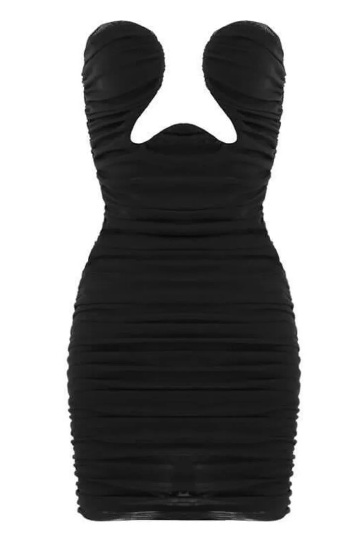 Jessica Bara Aaliyah Strapless Mini Dress As Seen On Giulia Nati