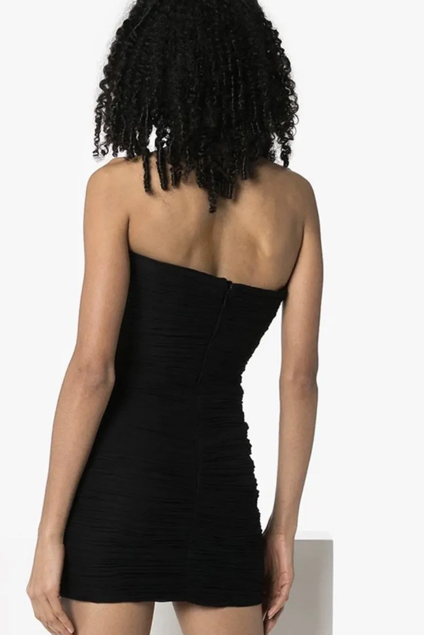 Jessica Bara Aaliyah Strapless Mini Dress As Seen On Giulia Nati
