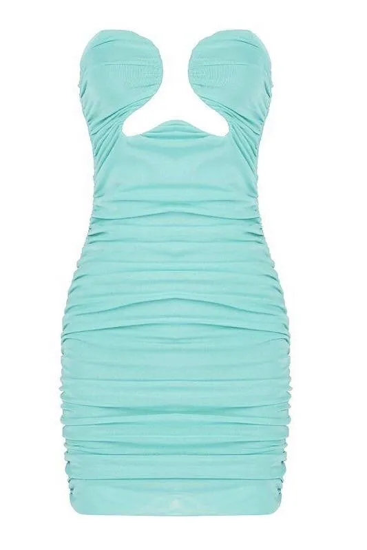 Jessica Bara Aaliyah Strapless Mini Dress As Seen On Giulia Nati