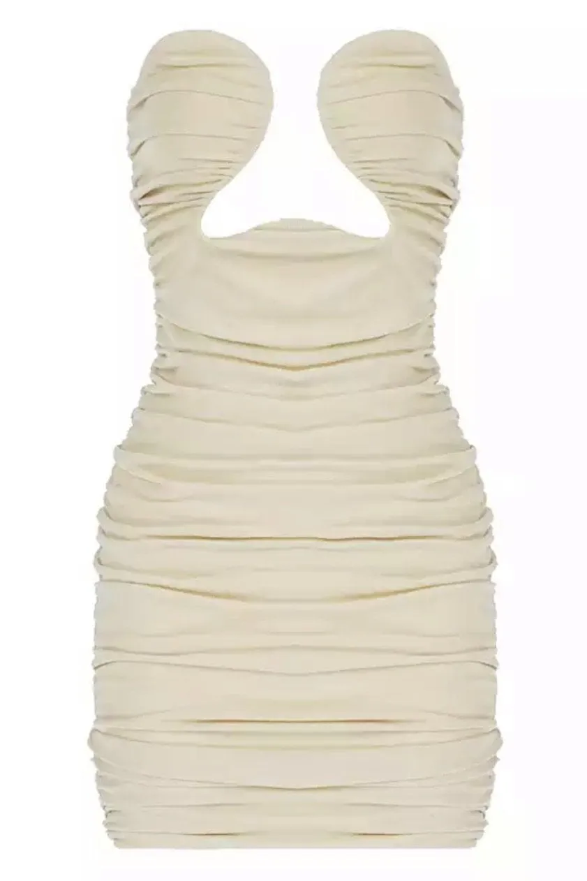 Jessica Bara Aaliyah Strapless Mini Dress As Seen On Giulia Nati