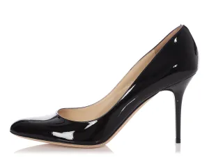 Jimmy Choo Black Patent Pumps