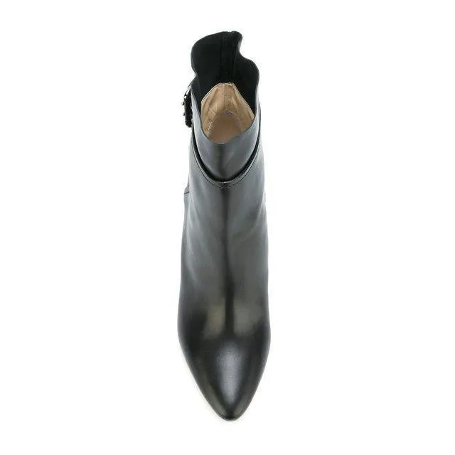 JIMMY CHOO Major 100 Ankle Boot, Black Soft Calf