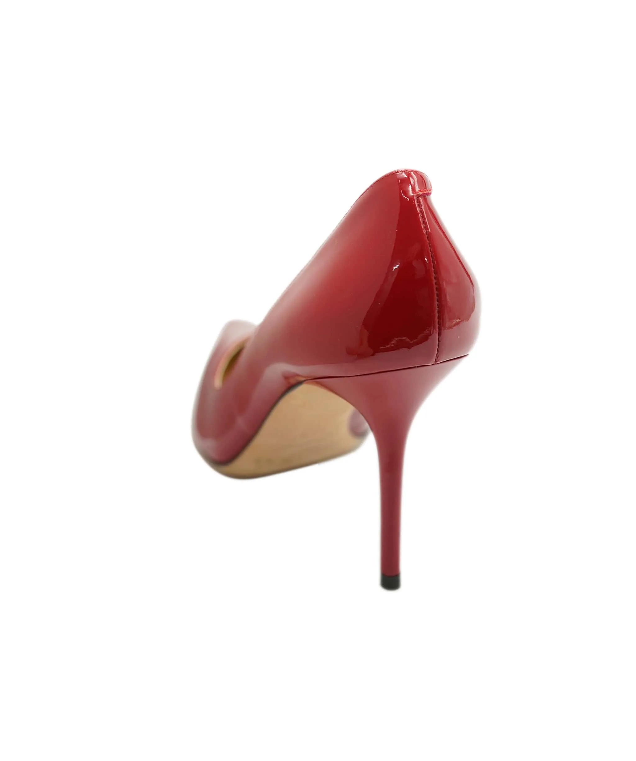 Jimmy Choo Red Patent Leather Point Toe Heels  AJC0644