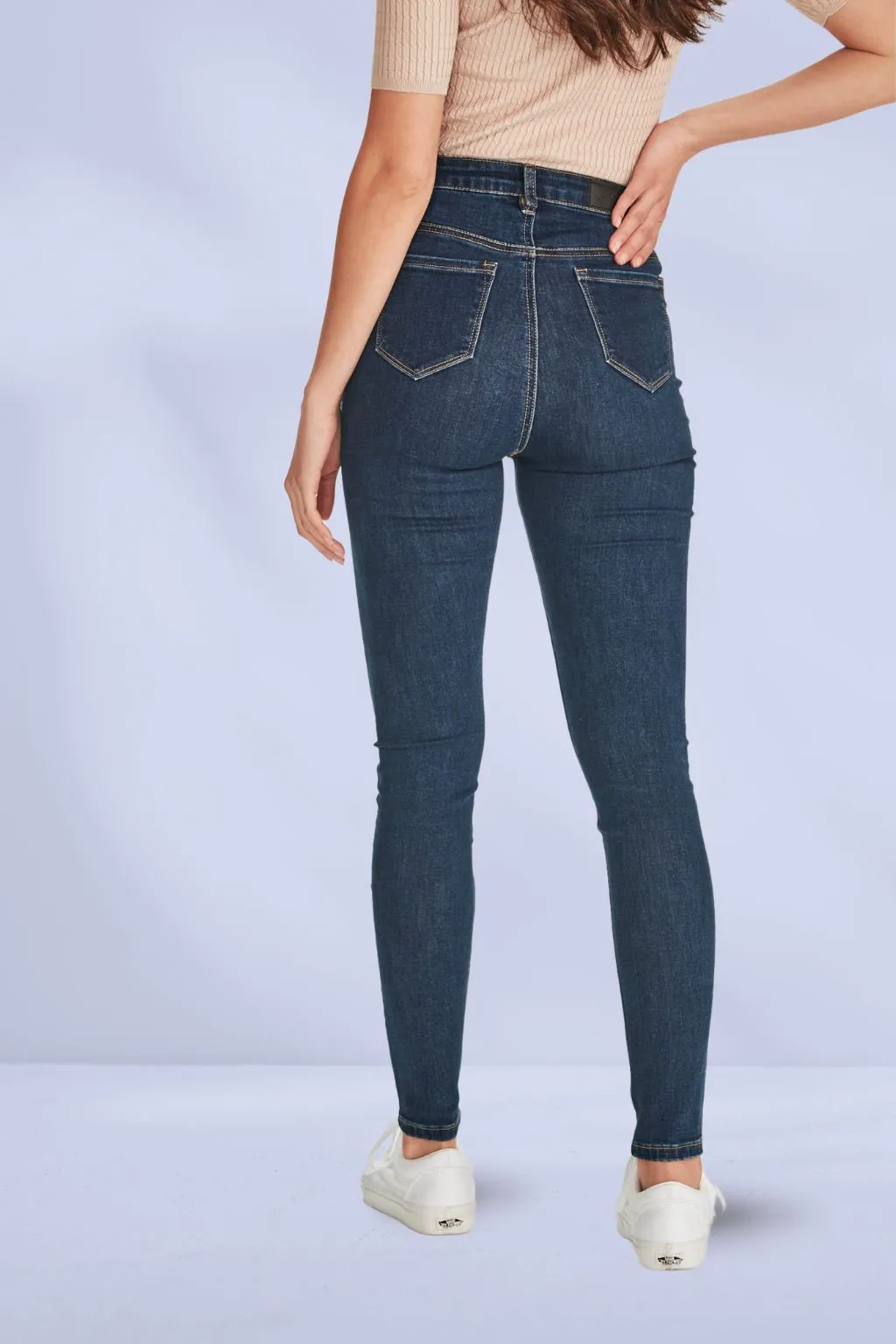 Junkfood Bowie Ankle Grazer Jeans Indigo