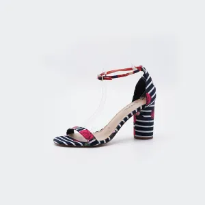 Justfab Navy Heel and sandal