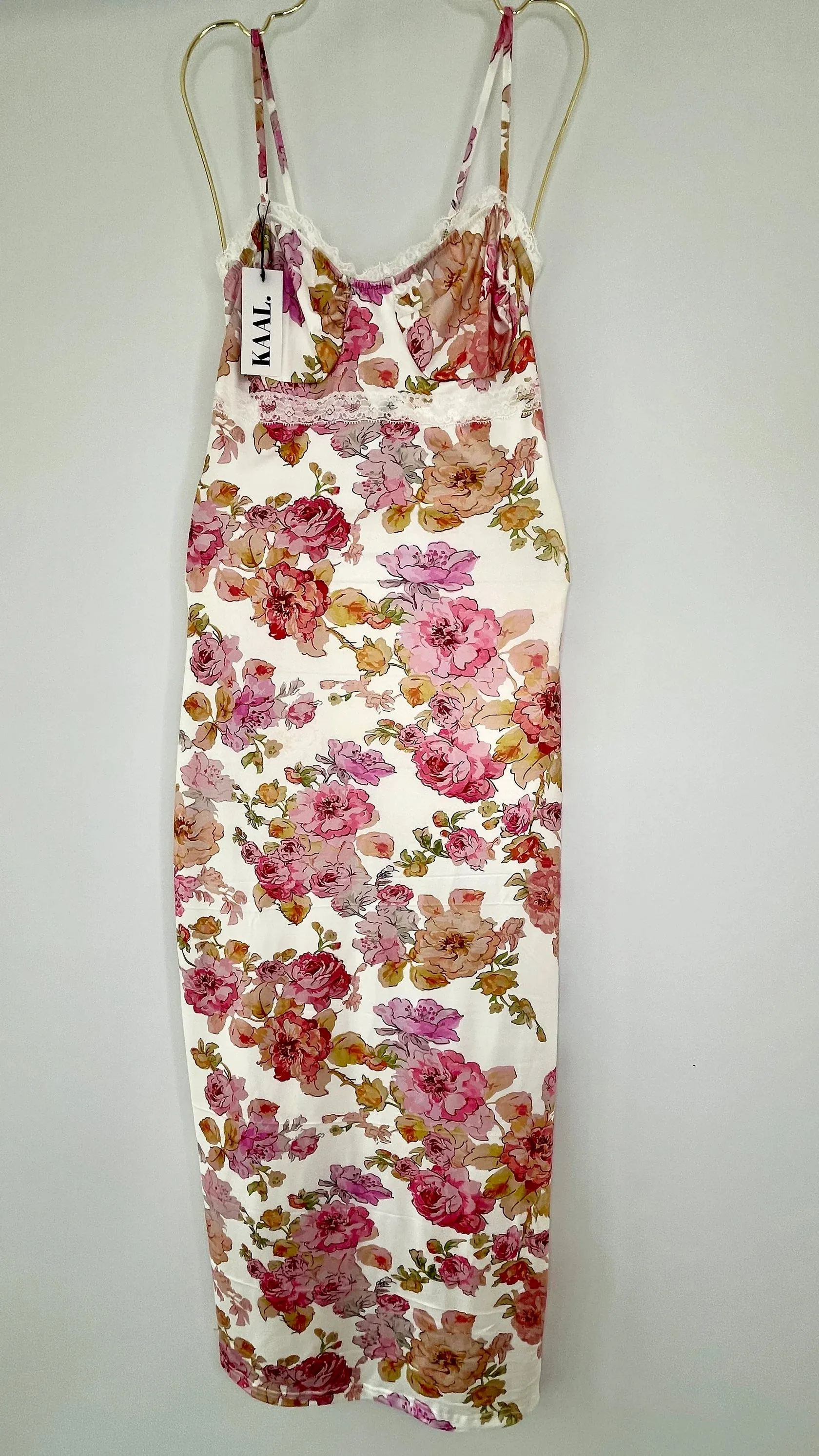 KAAL Silky Floral Dress