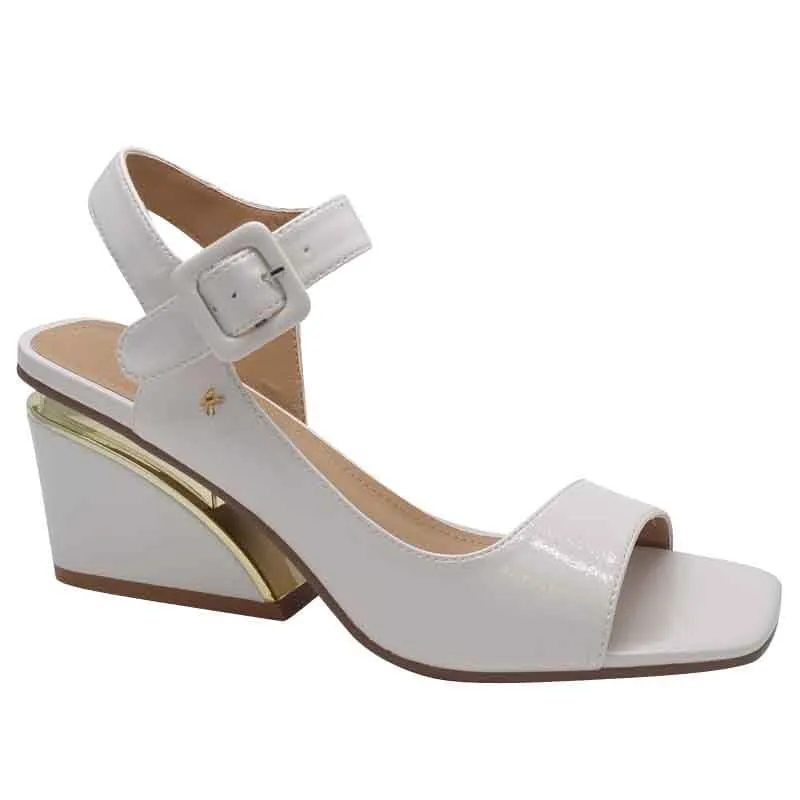 Kate Appleby Low Heel White Sandal - Yaxley