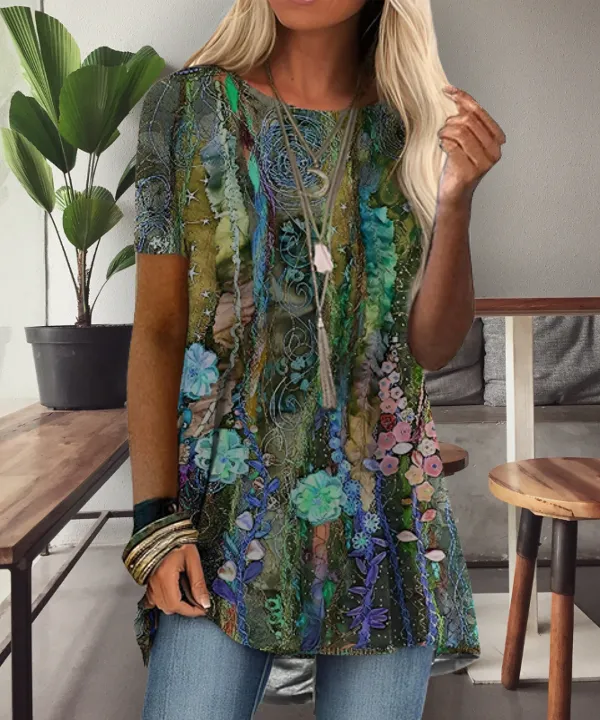 Léa Blanchet | Elegant Boho-Styled Blouse