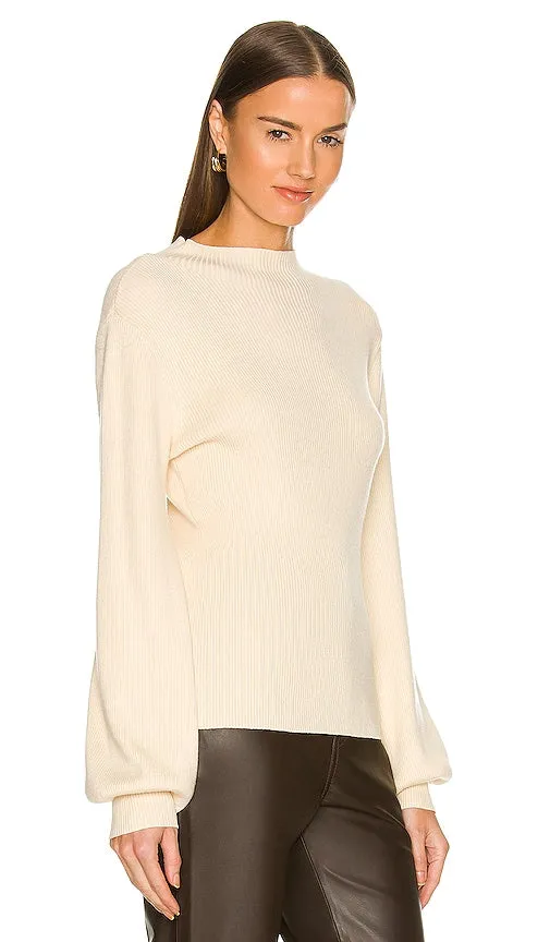 L'Academie Fable Sweater in Ivory