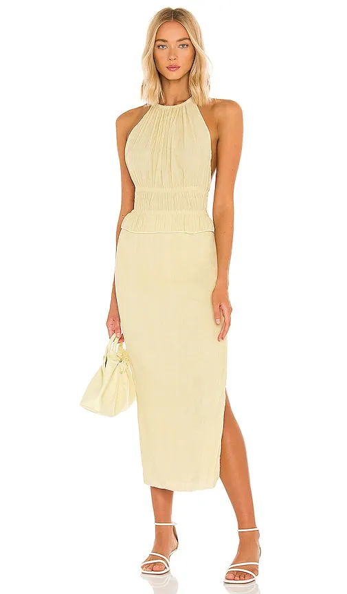 L'Academie Gabriela Dress in Yellow