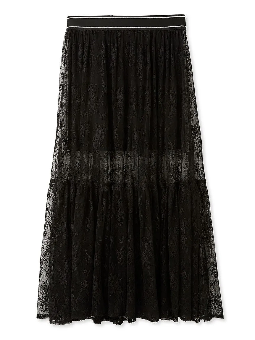 Lace Maxi Skirt