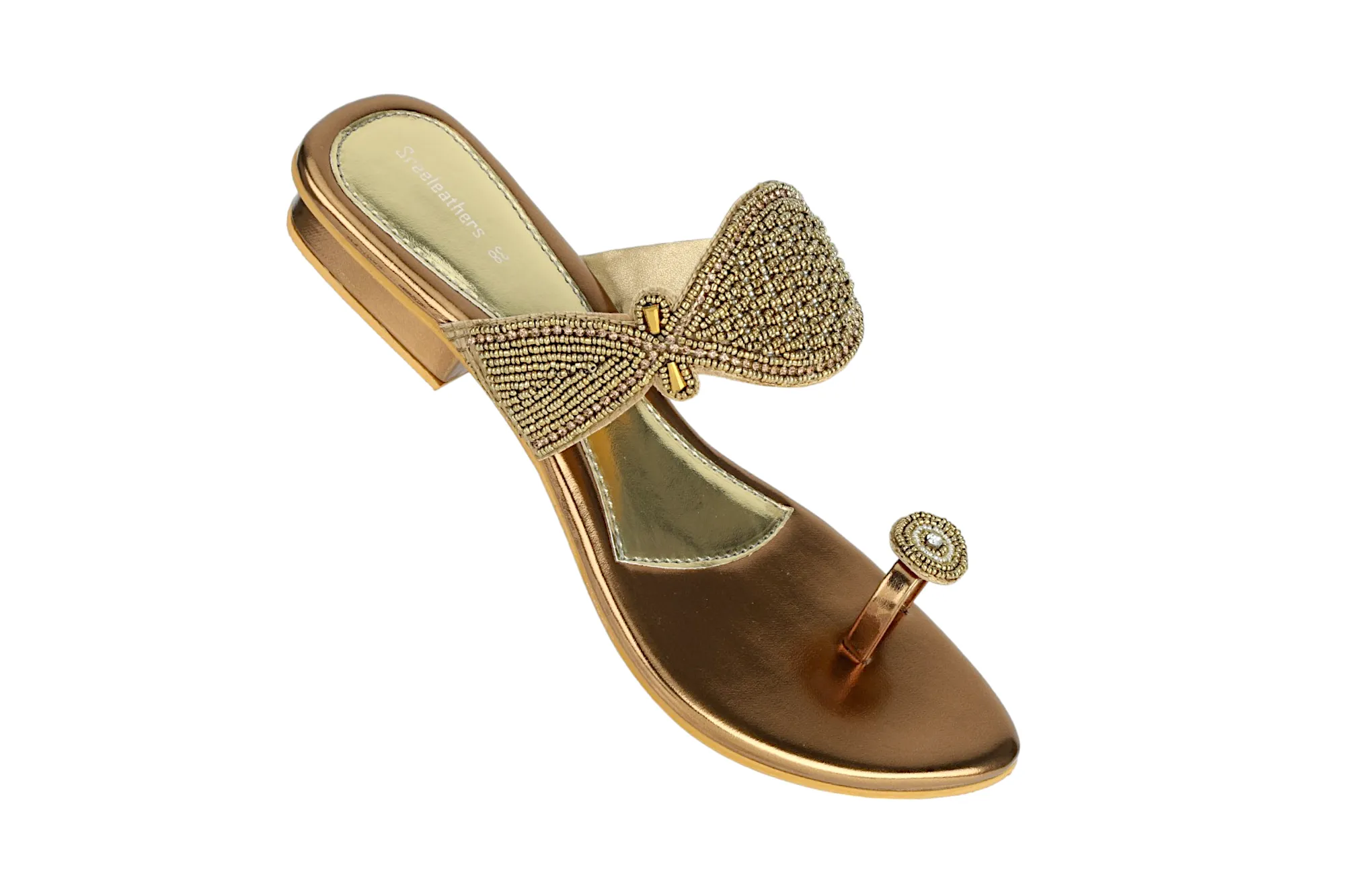Ladies fancy heel chappal 994965