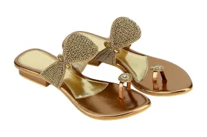 Ladies fancy heel chappal 994965