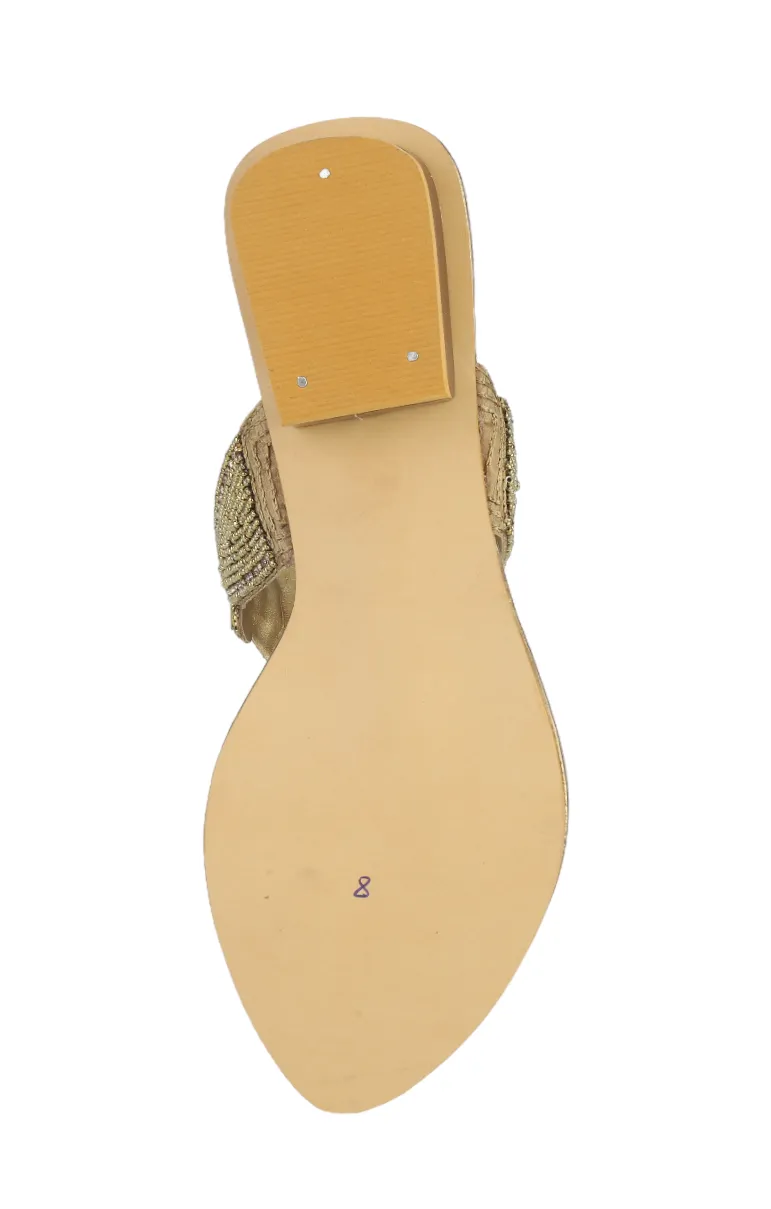 Ladies fancy heel chappal 994965